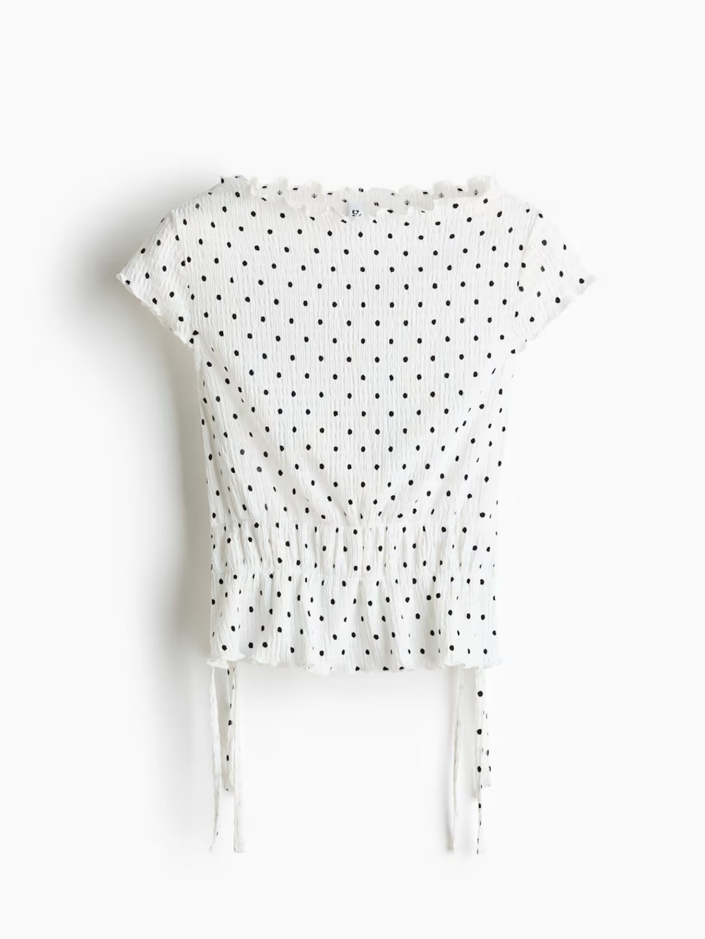 H&M polka dot top